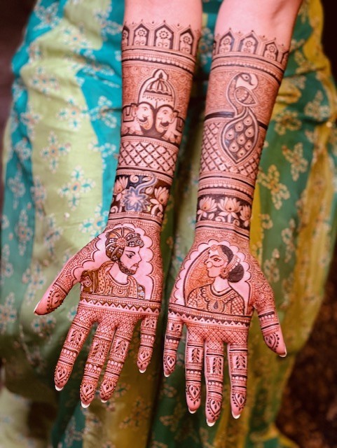 Henna for Body design 1