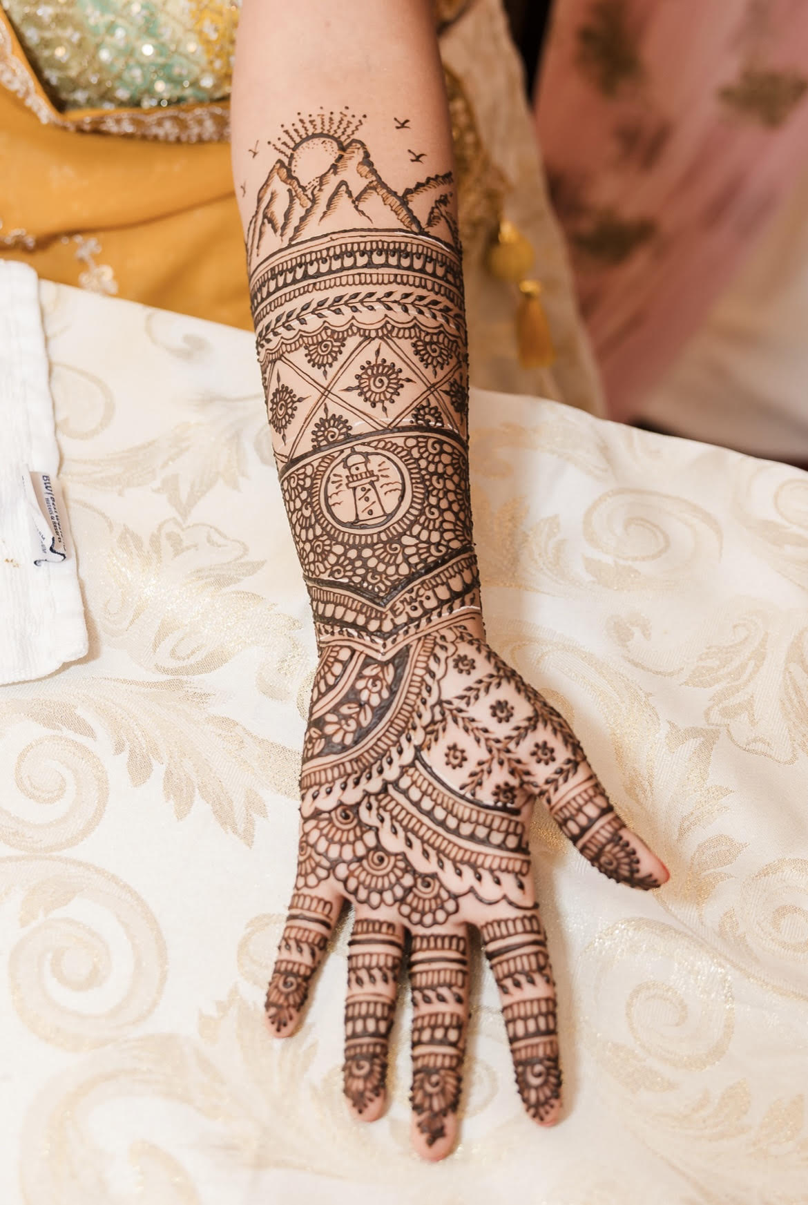 Henna for Body design 4