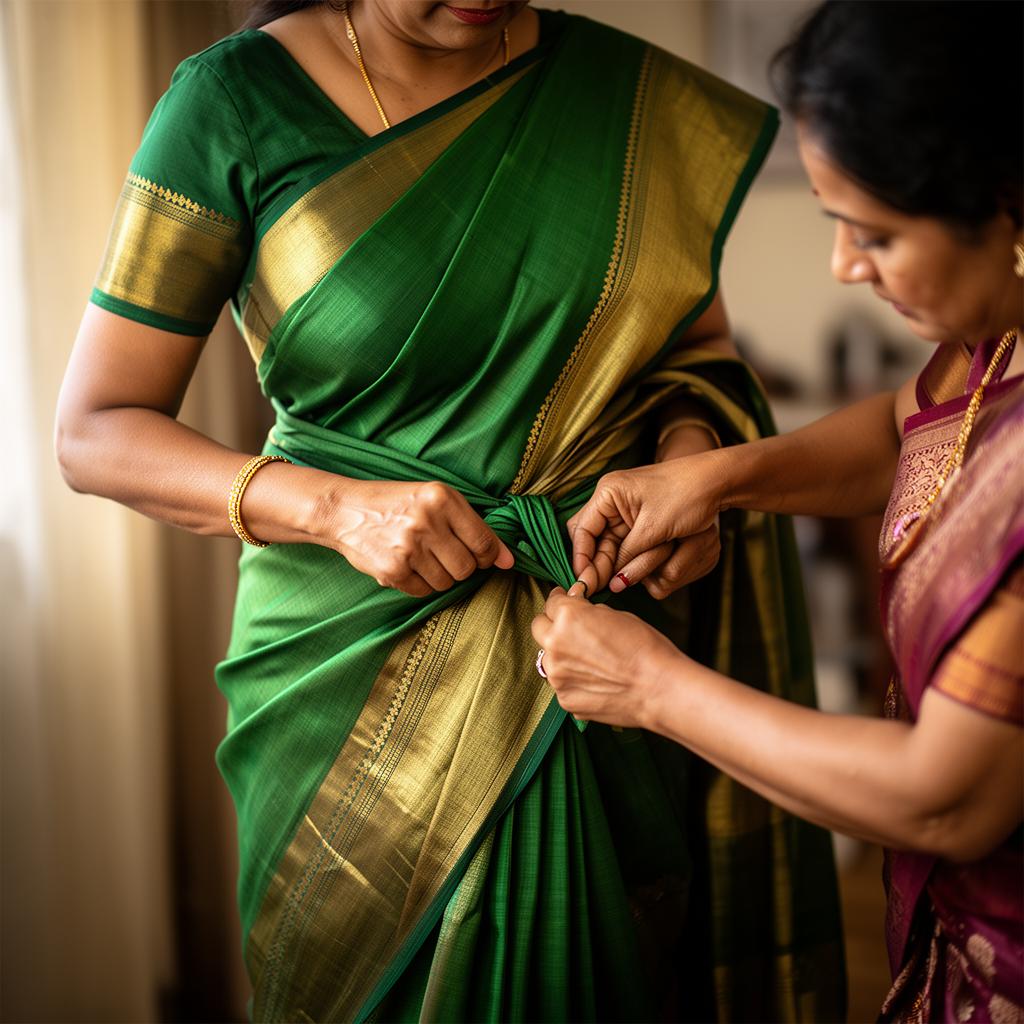 Saree Draping